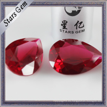 # 5 Rubí sintético rojo brillante para anillos de moda Glaomur